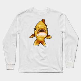 Cute Carp Drawing Long Sleeve T-Shirt